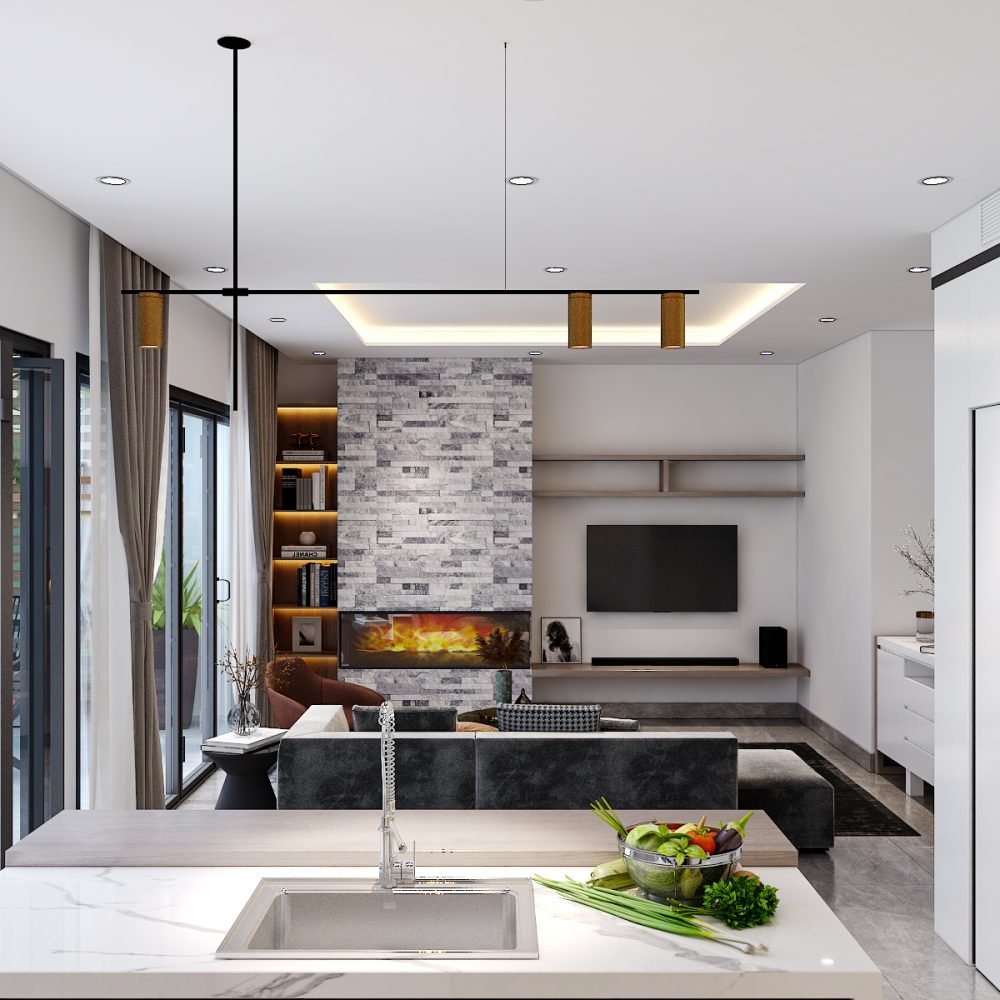 Living room - view 3